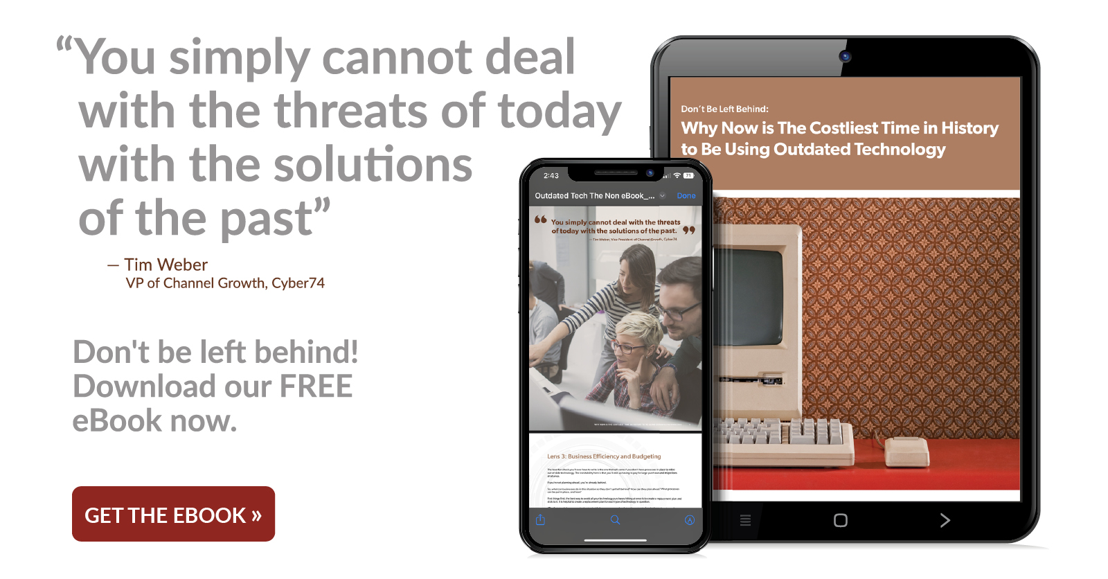 Get your FREE eBook: Why Now is The Costliest Time in History to Be ...